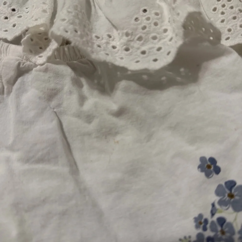 Konges Slojd matching white eyelet short set